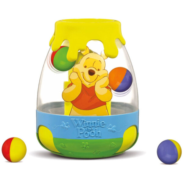 Winnie de Poeh rollende honingpot