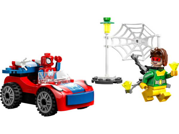 Spider-Man's auto en Doc Ock
