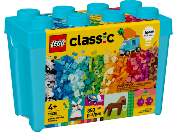 Kleurrijke creatieve opbergdoos