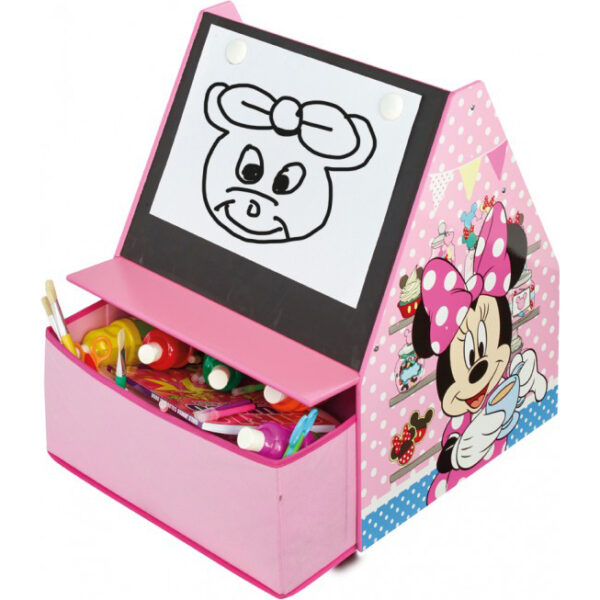 HelloHome Disney Minnie Mouse opbergmeubel met tekenbord