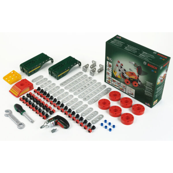Multi-Tech constructieset met Bosch Ixolino schroevendraaier Kindergereedschap