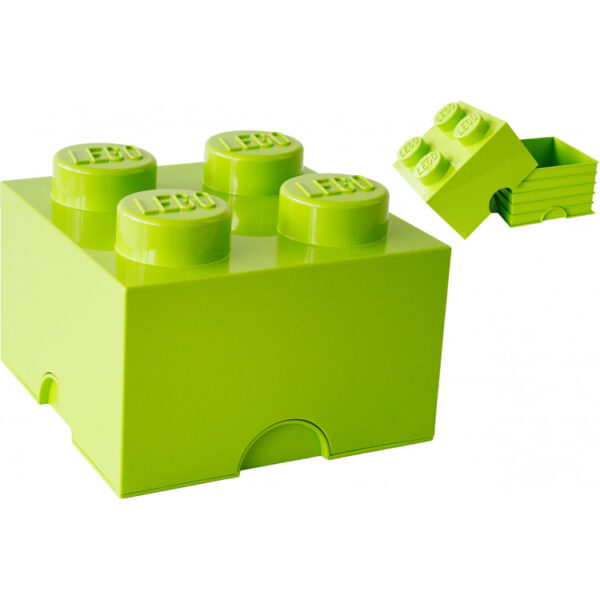 Opbergbox Brick 4 limegroen (4003)