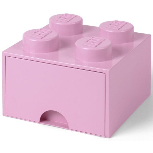 LEGO Brick Drawer 4 Roze Opbergdoos