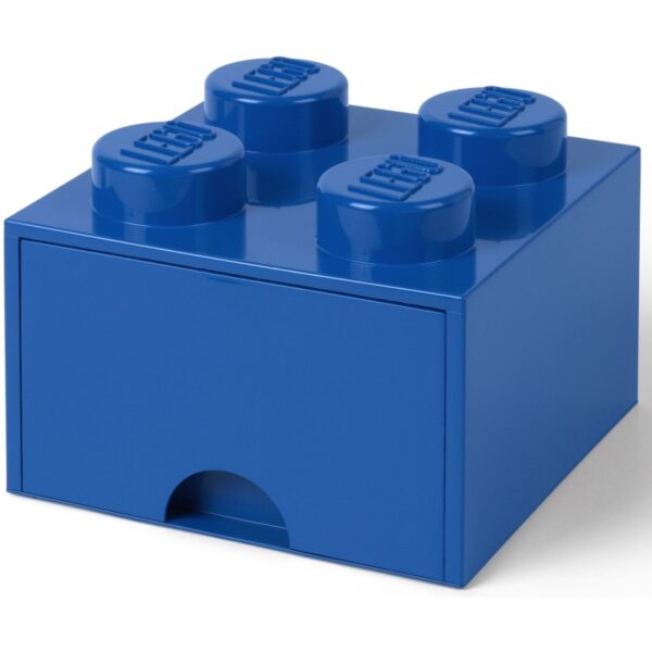 LEGO Brick Drawer 4 Blauw Opbergdoos