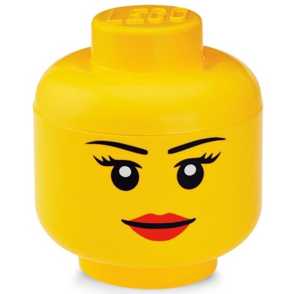 LEGO opberghoofd Girl Opbergdoos