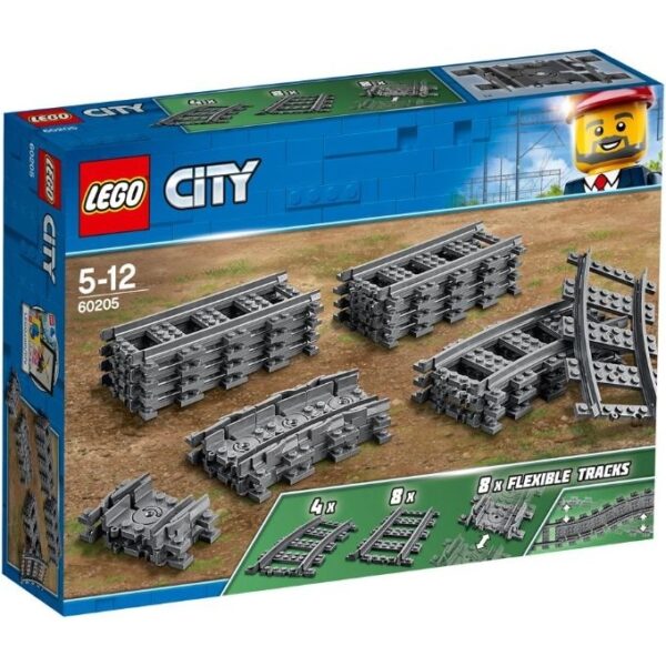 City - Treinrails Constructiespeelgoed