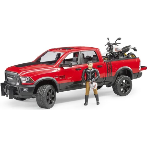 Dodge RAM Power wagen met accessoires Modelvoertuig