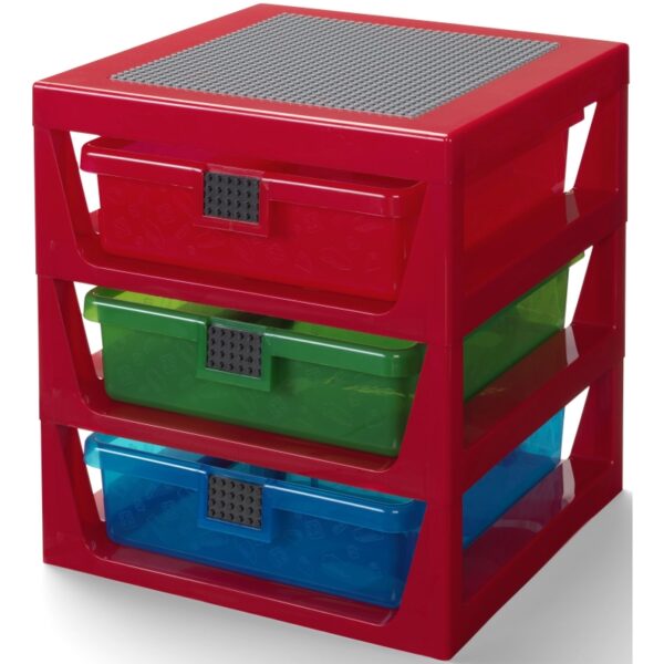 LEGO Iconic 3-Drawer Rack Opbergdoos