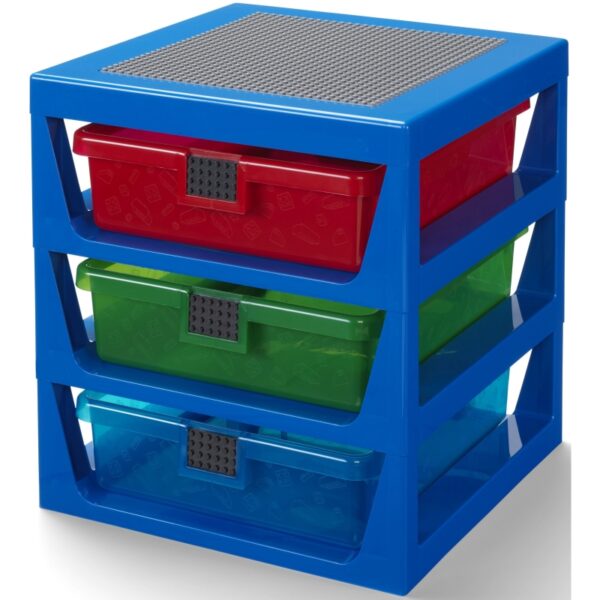LEGO Iconic 3-Drawer Rack Opbergdoos