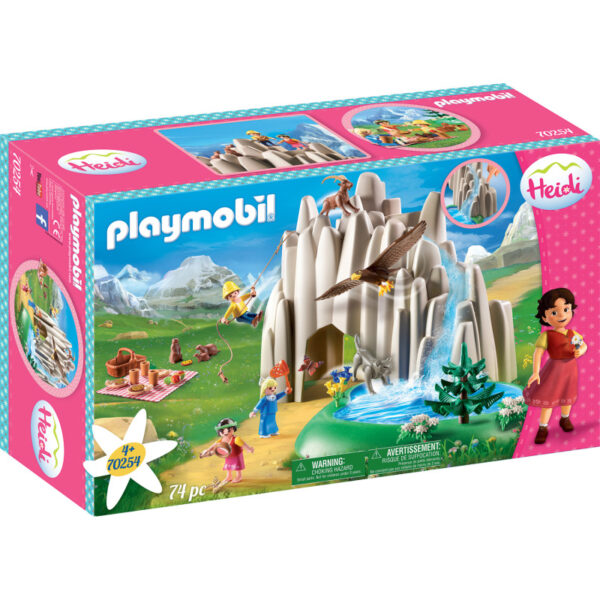 Heidi - Heidi, Peter en Clara bij het kristalmeer Constructiespeelgoed