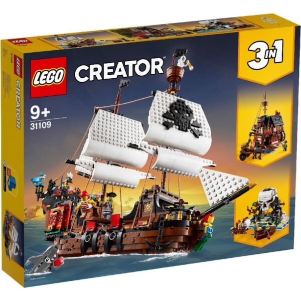 Creator 3-in-1 - Piratenschip Constructiespeelgoed