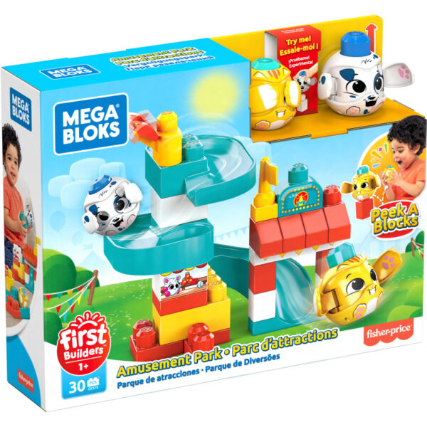 Peek a Blocks - Pretpark Constructiespeelgoed