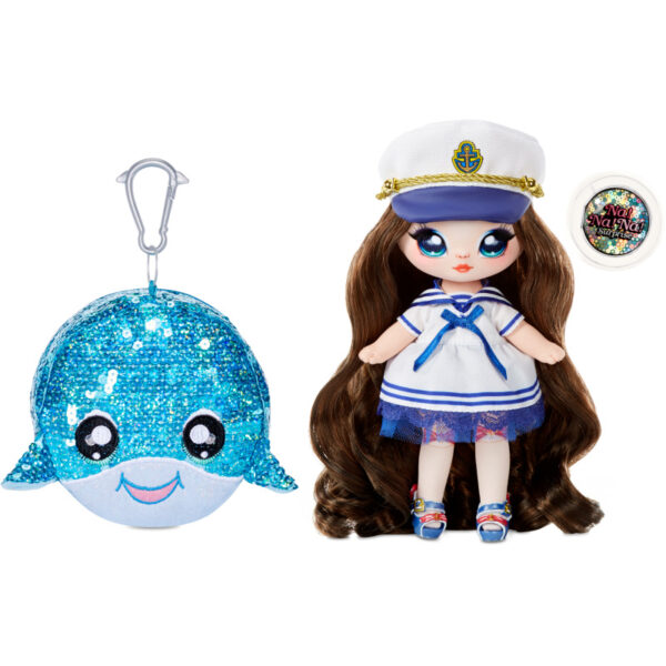Na! Na! Na! Surprise 2-in-1 Sparkle Series 1 Fashion Doll - Sailor Blu Pop