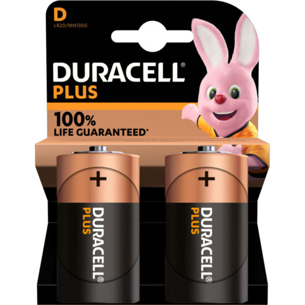 Plus Alkaline D-batterijen Batterij