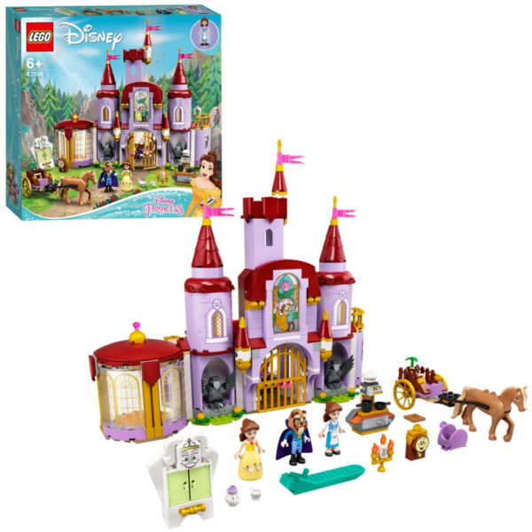 Disney Princess - Belle en het Beest kasteel Constructiespeelgoed