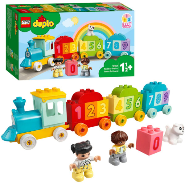 DUPLO - Getallentrein - Leren tellen Constructiespeelgoed
