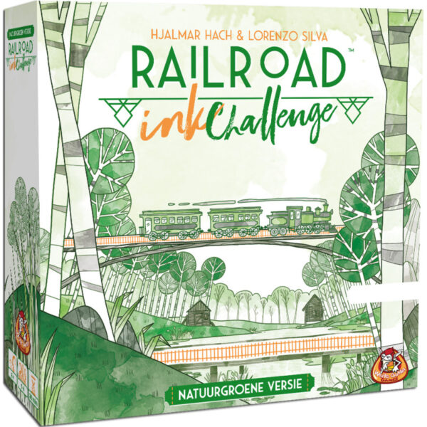 Railroad Ink (Natuurgroene versie) Dobbelspel