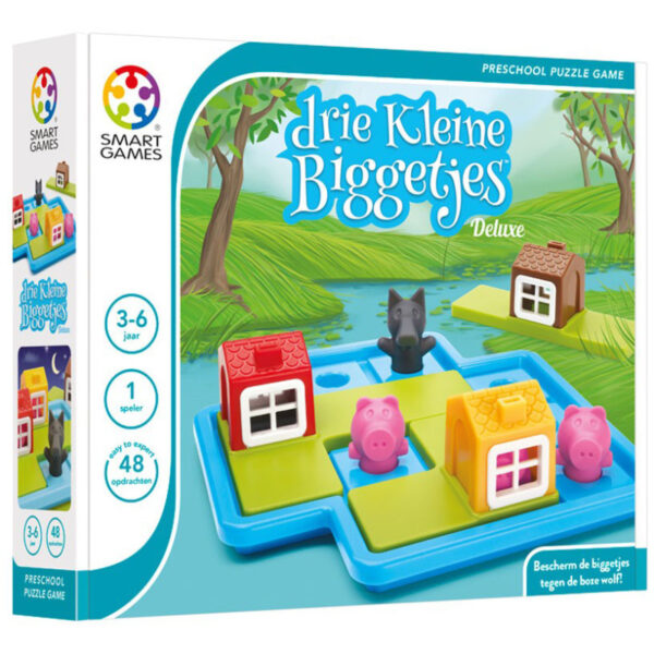 Drie Kleine Biggetjes Deluxe Leerspel