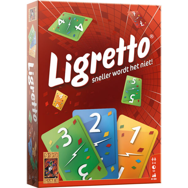 Ligretto rood Kaartspel