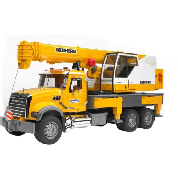 MACK Granite Liebherr Kraanwagen Modelvoertuig