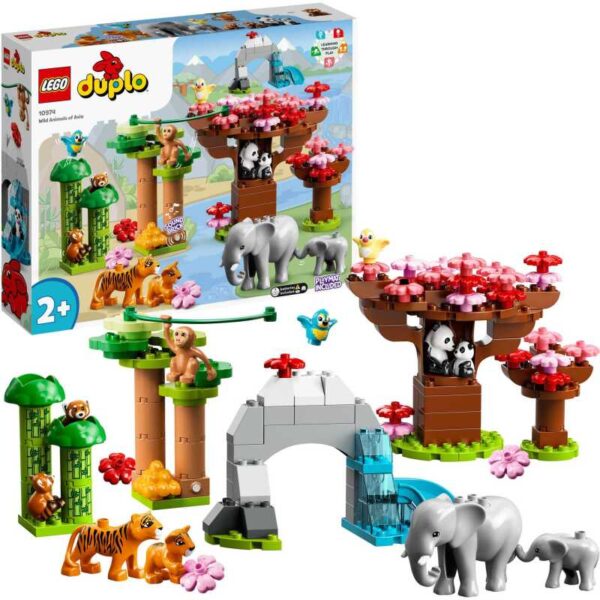 DUPLO - Wilde dieren van Azië Constructiespeelgoed