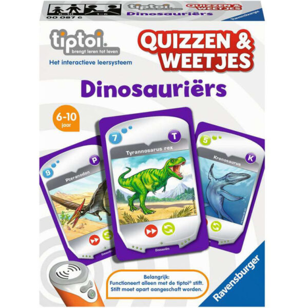 Tiptoi Quizzen & Weetjes: Dinosauriërs Leerspel