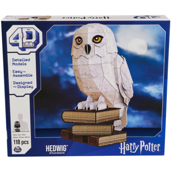 Harry Potter: 4D Build - Hedwig 3D Puzzel Puzzel