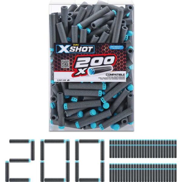 X-SHOT Refill Darts, 200 Darts Dart blaster