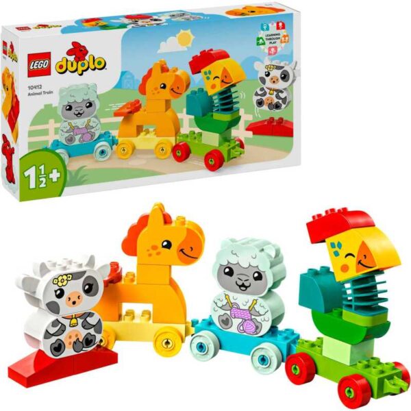 DUPLO - Dierentrein Constructiespeelgoed