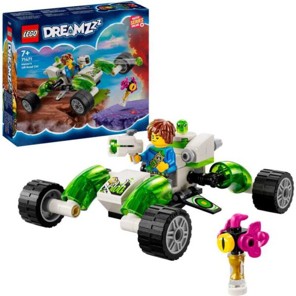 DREAMZzz - Mateo's terreinwagen Constructiespeelgoed