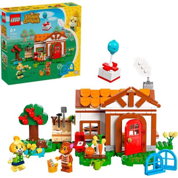Animal Crossing - Isabelle op visite Constructiespeelgoed