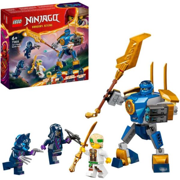 Ninjago - Jay's mecha strijdpakket Constructiespeelgoed