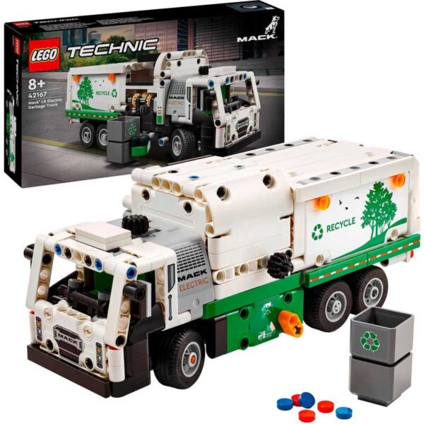 Technic - Mack LR Electric vuilniswagen Constructiespeelgoed