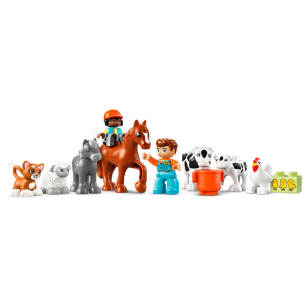 DUPLO - Dieren verzorgen op de boerderij Constructiespeelgoed