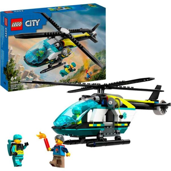 City - Reddingshelikopter Constructiespeelgoed