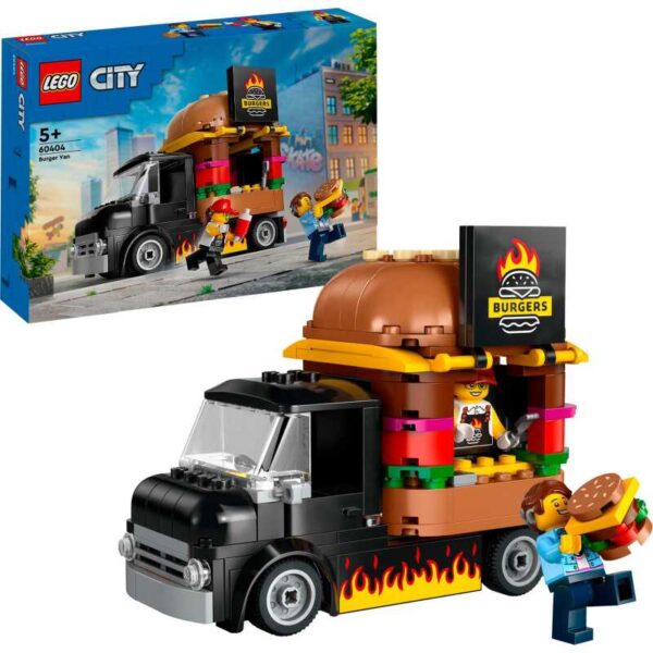 City - Hamburgertruck Constructiespeelgoed