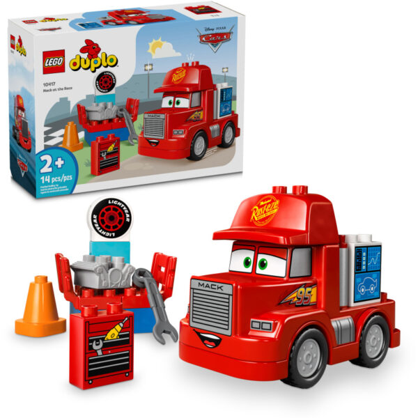 DUPLO - Mack bij de race Constructiespeelgoed