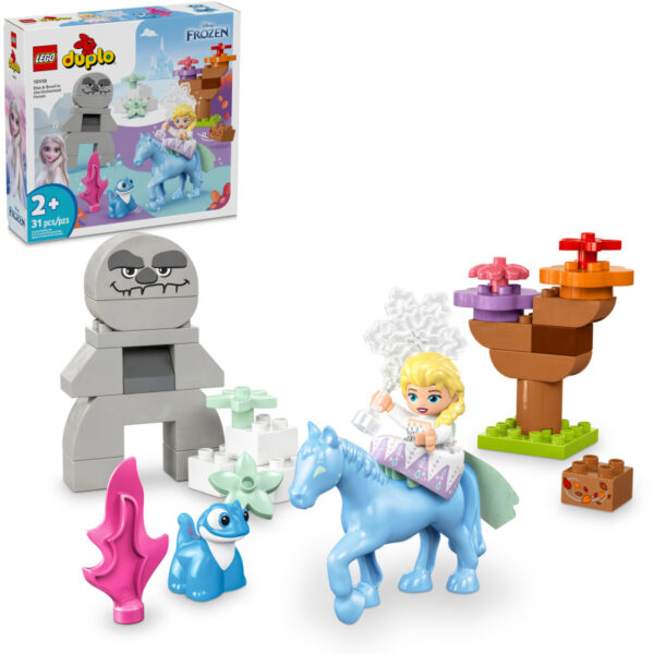 DUPLO - Elsa en Bruni in het Betoverde Bos Constructiespeelgoed
