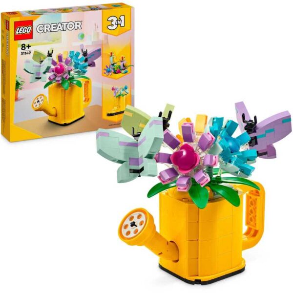 Creator 3-in-1 - Bloemen in gieter Constructiespeelgoed
