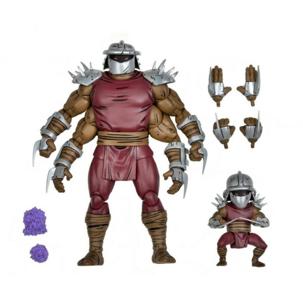 TMNT: Mirage Comics - Shredder Clone & Mini Shredder Deluxe 7 inch Action Figure Speelfiguur