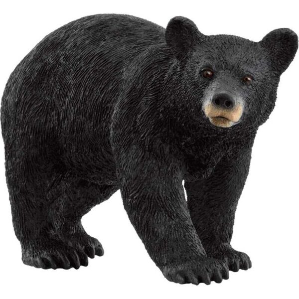 Wild Life - Amerikaanse zwarte beer Speelfiguur