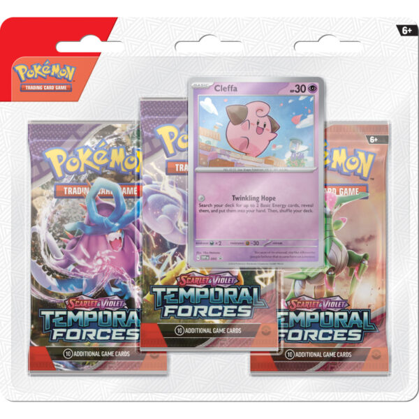 Pokémon TCG: Scarlet & Violet Temporal Forces Booster Blister Verzamelkaarten