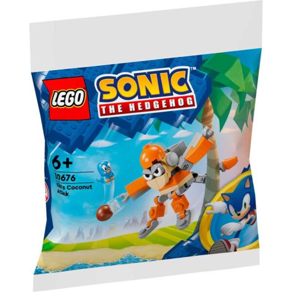 Sonic the Hedgehog - Kiki's kokosnotenaanval Constructiespeelgoed