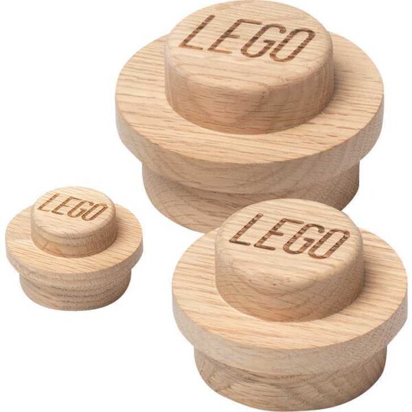 LEGO Wooden Wall Hanger Set Wandmontage