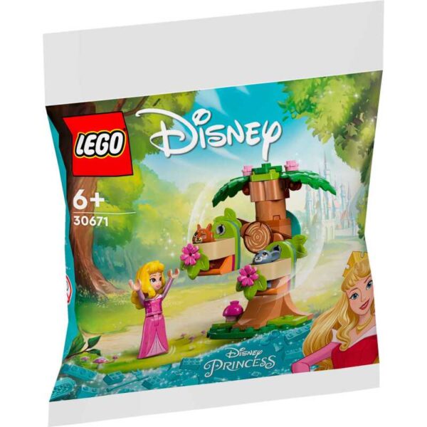 Disney - Aurora's speelplek in het bos Constructiespeelgoed
