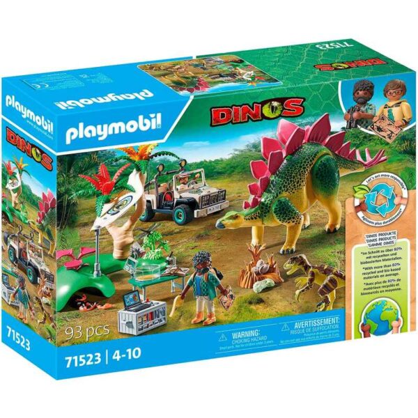 Dinos - Onderzoeksstation met dinosaurussen Constructiespeelgoed