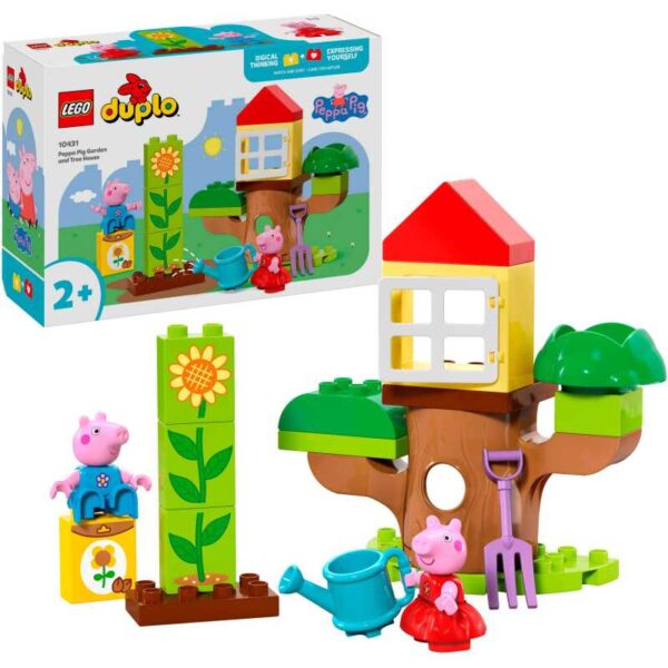 DUPLO - Peppa Big tuin en boomhut Constructiespeelgoed
