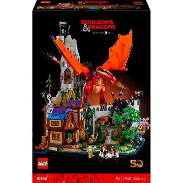 Ideas - Dungeons & Dragons: het verhaal van de rode draak Constructiespeelgoed