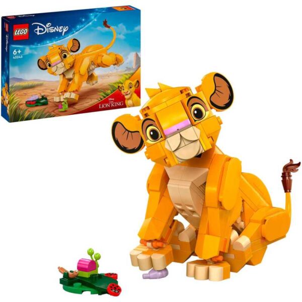 Disney Classic - Simba de Leeuwenkoning als welp Constructiespeelgoed