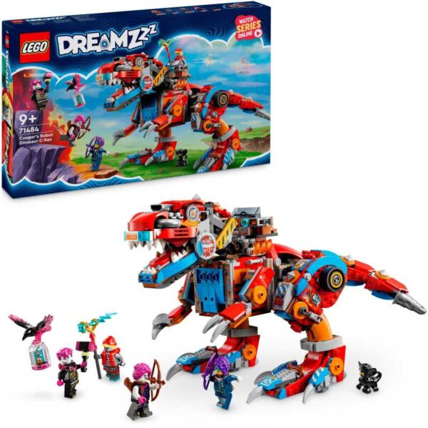 DREAMZzz - Coopers robotdinosaurus C. Rex Constructiespeelgoed